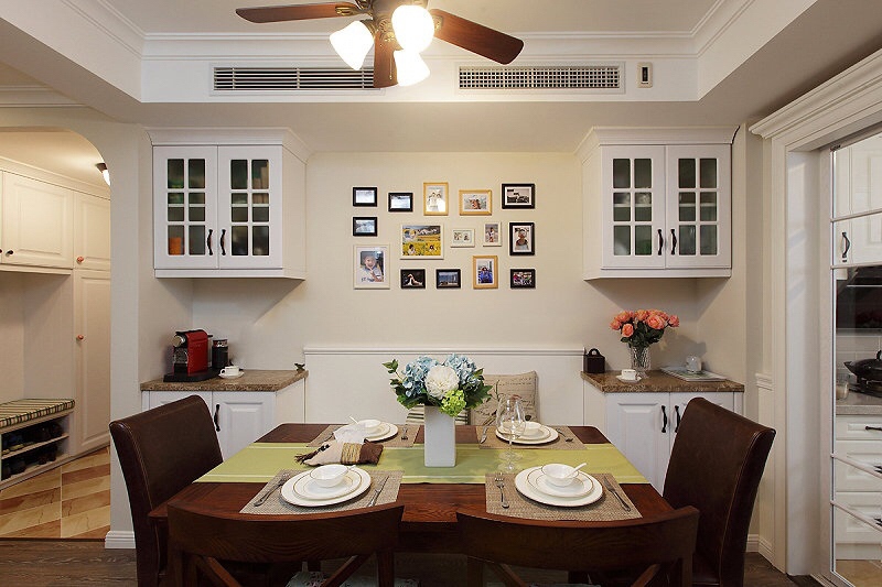 石家莊裝修案例新興花語原鄉 美式風格 134平