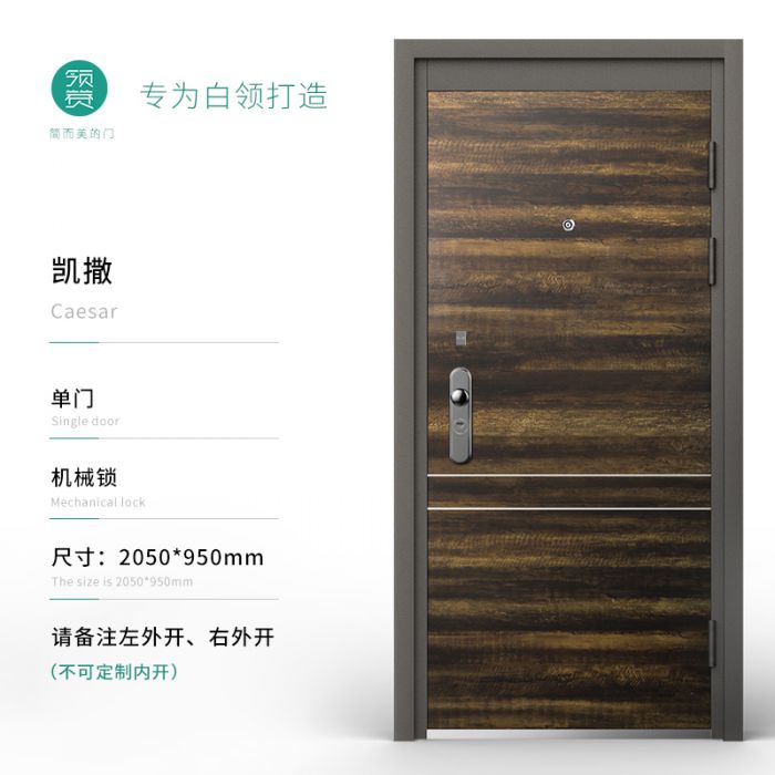領贊 凱撒系列 甲級家用 安全防盜門